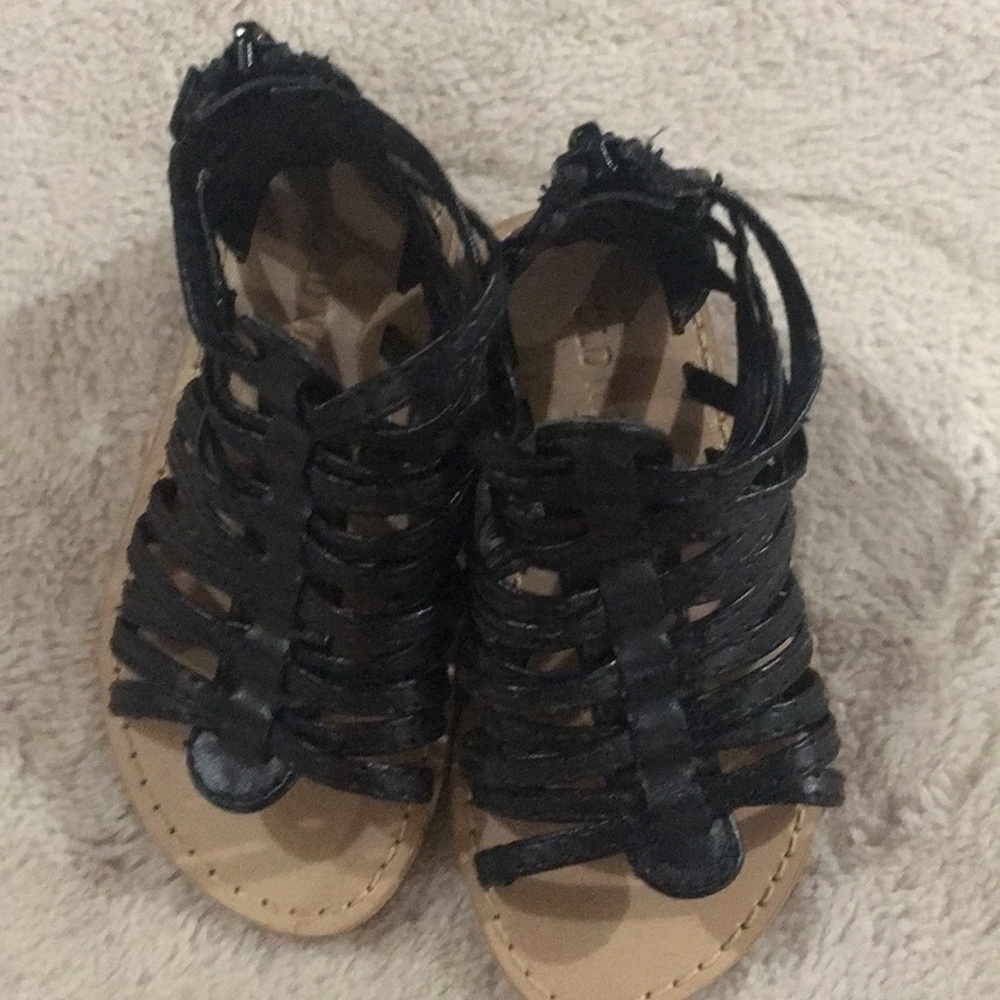 Old Navy baby gladiator sandals - Picture 3 of 5